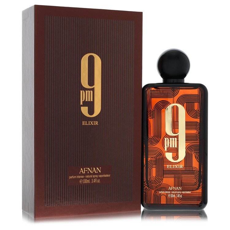 Afnan 9Pm Elixir Intense Parfum Intense Spray 3.4 oz Unisex Afnan Afnan