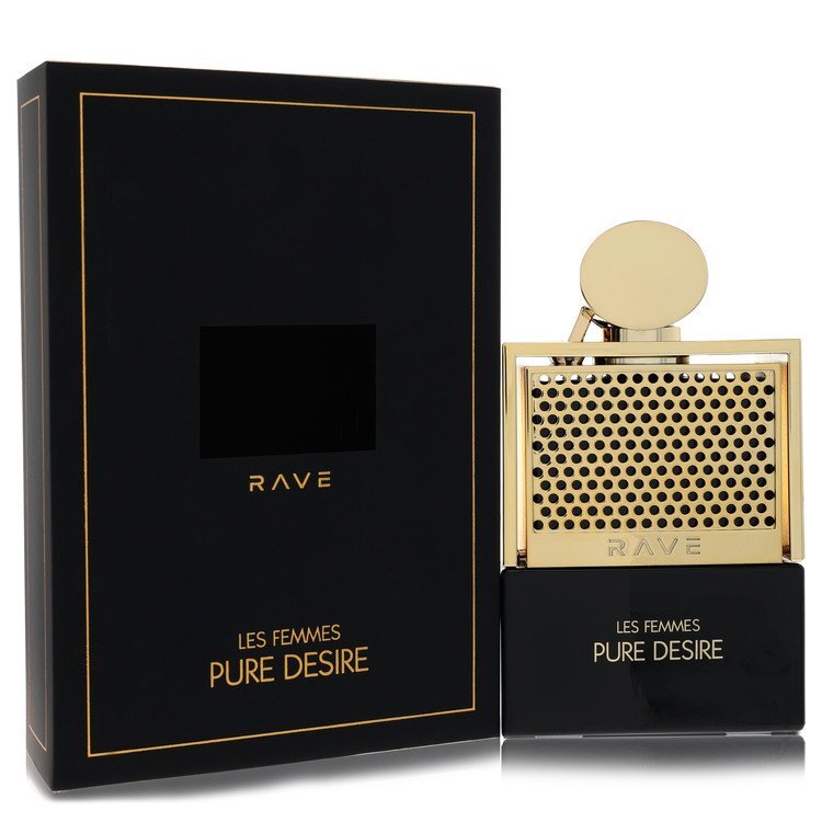 Lattafa Rave Pure Desire Gold by Lattafa Eau De Parfum Spray 3.4 oz (Women) Lattafa Lattafa