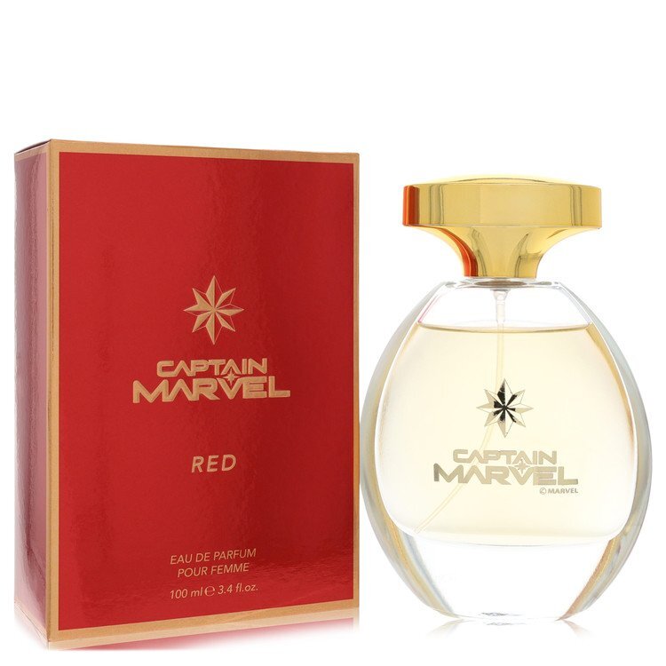Captain Marvel Red by Marvel Eau De Parfum Spray 3.4 oz (Women) Marvel Marvel