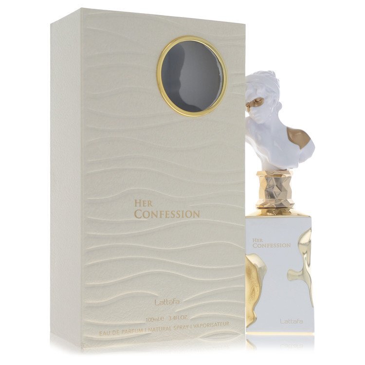 Lattafa Her Confession by Lattafa Eau De Parfum Spray 3.4 oz (Women)