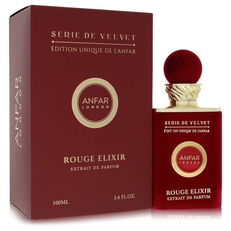 Anfar London Serie de Velvet Rouge Elixir by Anfar Extrait De Parfum Spray 3.3 oz (Women) Anfar Anfar
