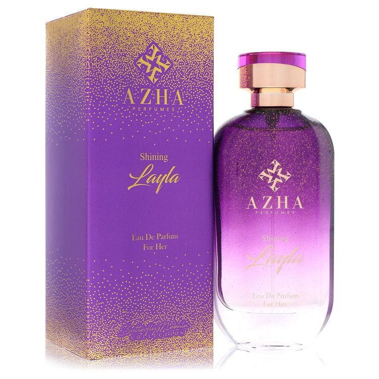 Azha Al Shining Layla by Azha Eau De Parfum Spray 3.3 oz (Women) Azha Azha
