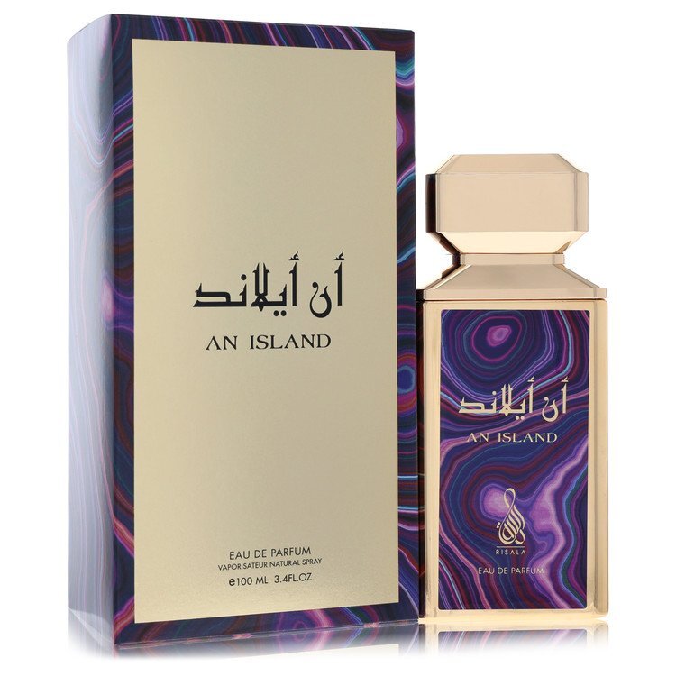 Risala An Island by Risala Eau De Parfum Spray 3.4 oz (Men) Risala Risala