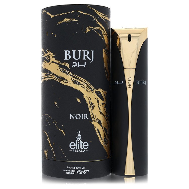 Risala Elite Burj Noir by Risala Eau De Parfum Spray 3.4 oz (Men)