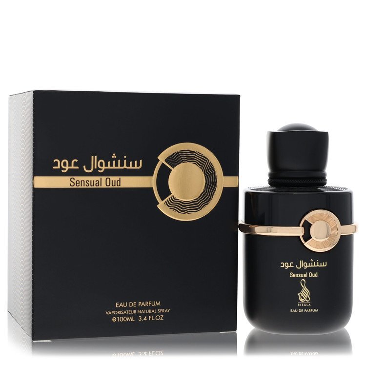Risala Sensual Oud by Risala Eau De Parfum Spray 3.4 oz (Men) Risala Risala