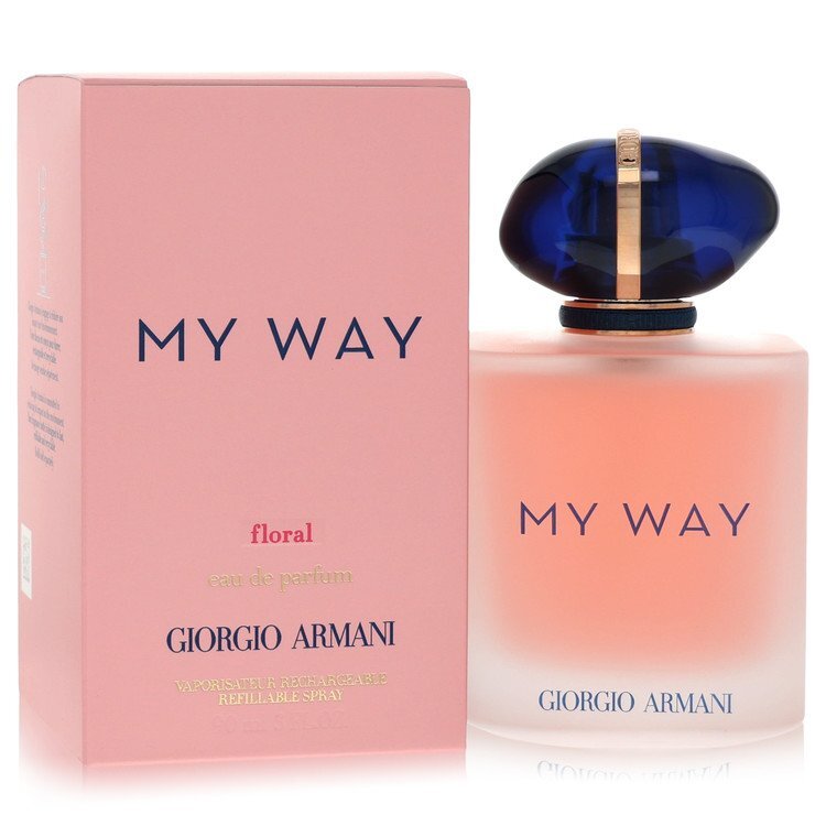 Griogio Armani My Way Floral by Giorgio Armani Eau De Parfum Refillable Spray 3 oz (Women) Giorgio Armani Giorgio Armani