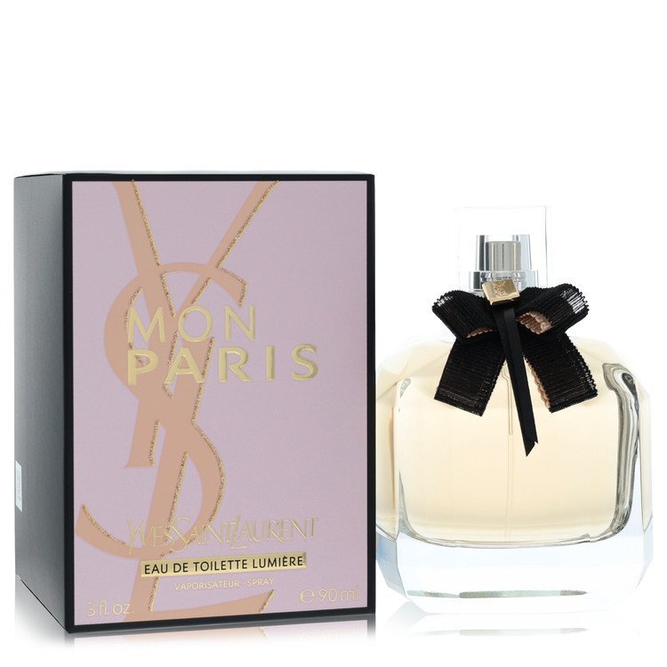 Mon Paris Lumiere by Yves Saint Laurent Eau De Toilette Spray 3 oz (Women)
