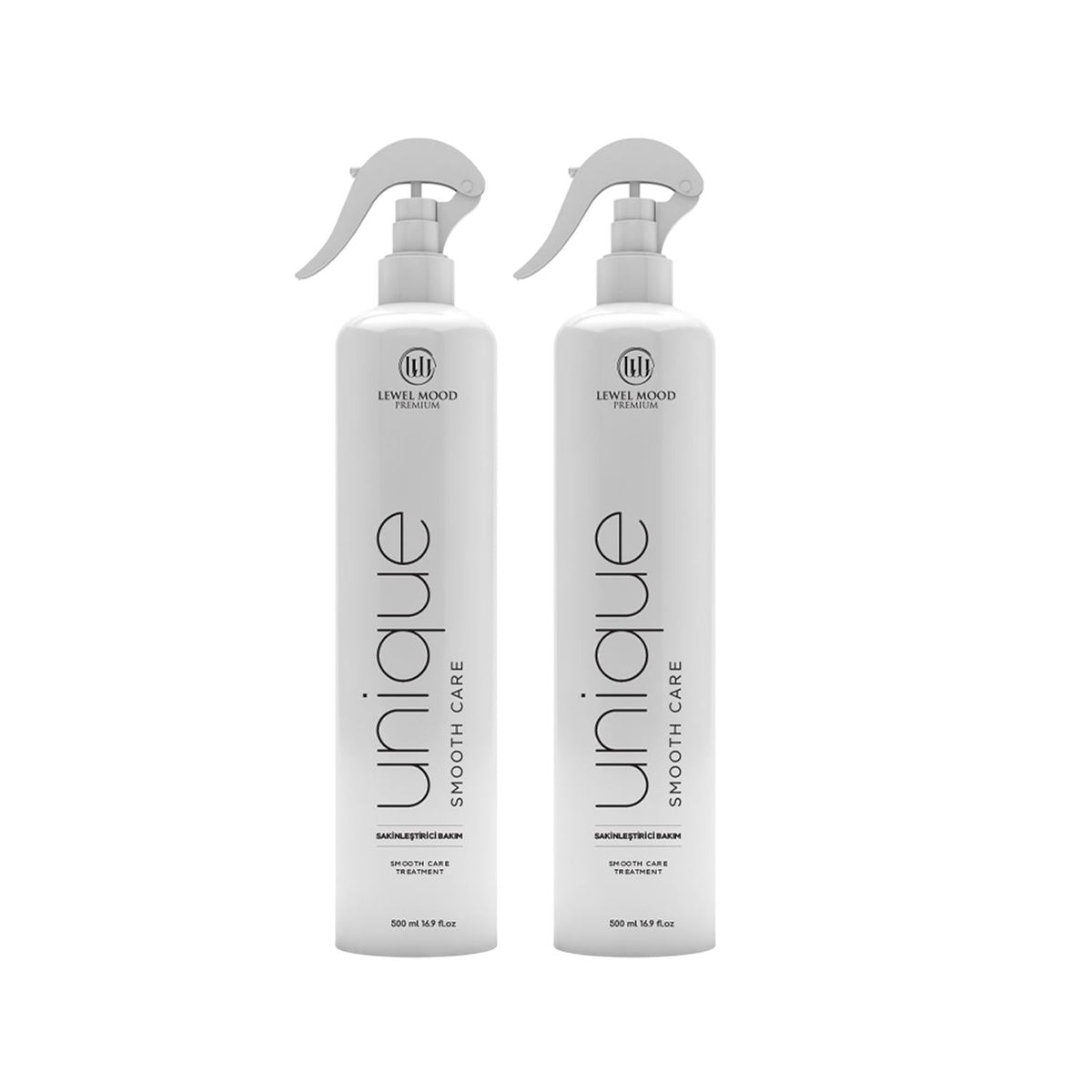 Lewel Mood Premium Unique Smooth Care Liquid Hair Smoothing and Calming Care 2X500ml