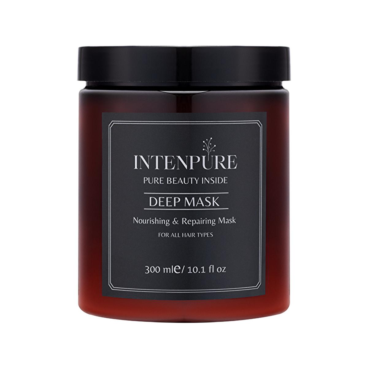 Intenpure Argan Oil Repairing & Moisturizing Hair Mask 300ml - Nourishing Hair Care for Dry & Damaged Hair