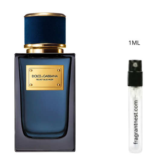 Dolce & Gabbana Velvet Blue Musk Eau De Parfum Travel Spray | Sample