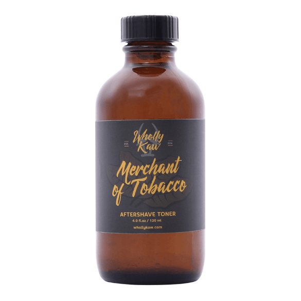 Wholly Kaw Merchant of Tobacco Shaving Collection Shaving Set Pasteur Pharmacy Aftershave Toner 4 oz