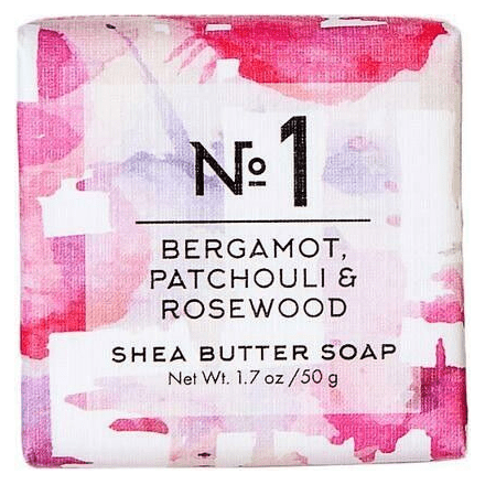 Via Mercato Nro. 1 Shea Butter Soap (Bergamot, Patchouli & Rosewood) 1.7oz Shea Butter Soap Pasteur Pharmacy