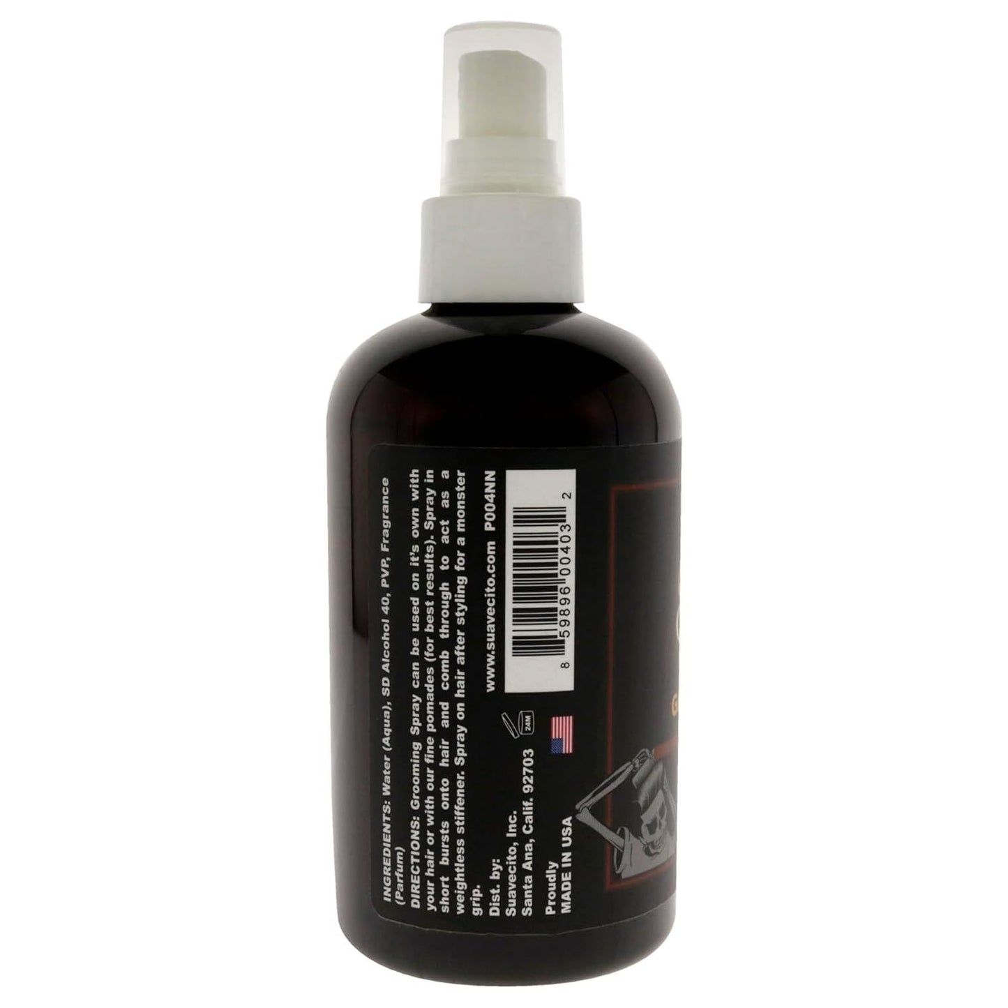 Suavecito Grooming Spray Hairspray 8 fl Oz Hairspray Pasteur Pharmacy