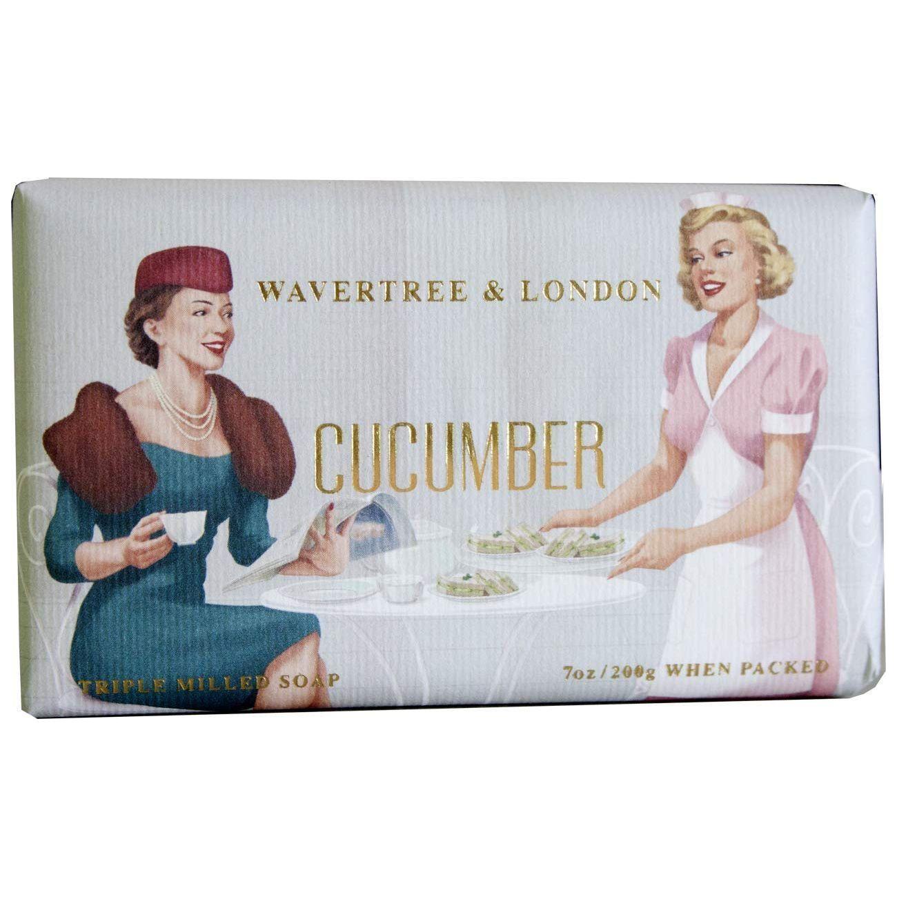 Wavertree & London Cucumber Luxury Soap Bar 7 Ounces Luxury Soap Bar Pasteur Pharmacy