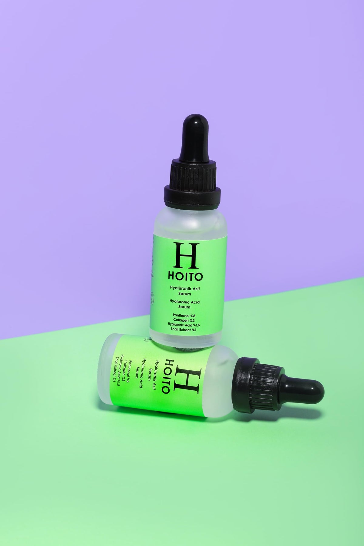 Sérum de ácido hialurónico Hoito 30 ml - Suero hidratante antiedad natural para piel seca