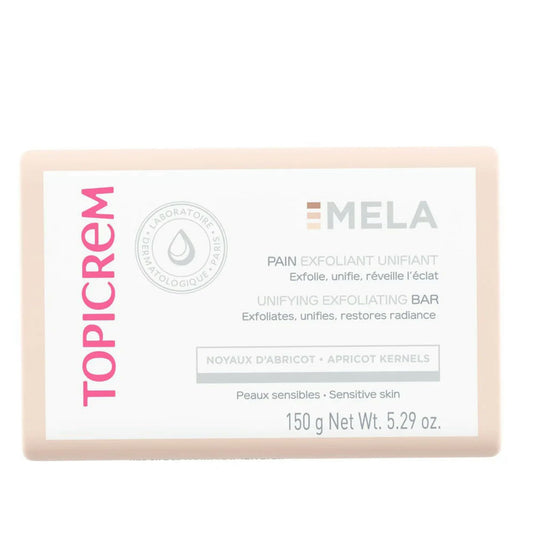 Topicrem Exfoliating Soap Bar for Sensitive Skin - Gentle Exfoliation & Natural Ingredients