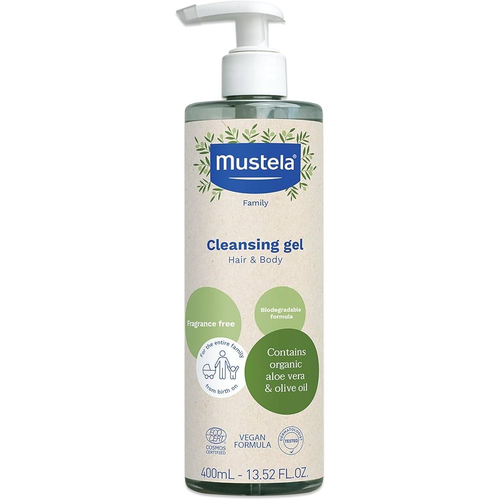 Mustela Cleasing Gel Fragrance Free, 10.14 fl oz Cleansing Gel Pasteur Pharmacy