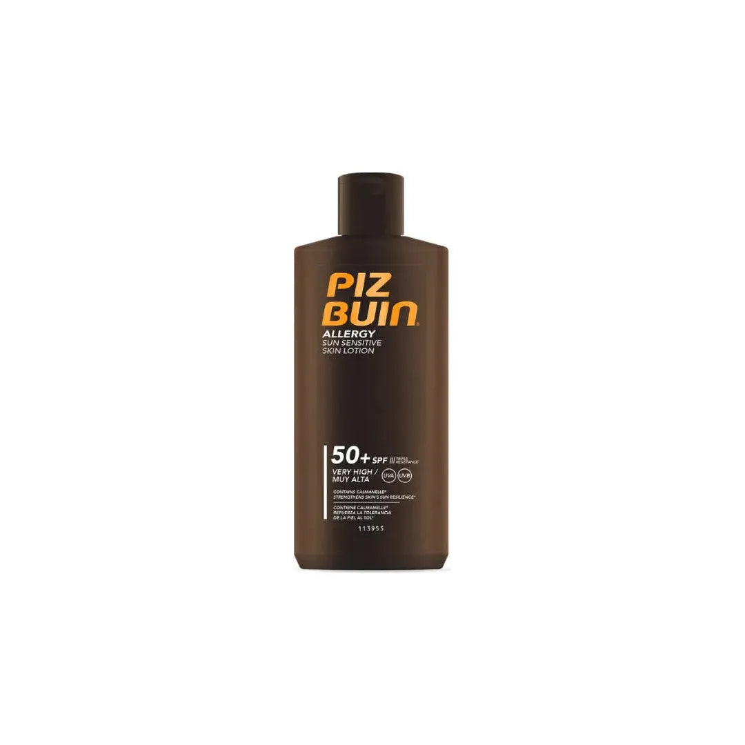 Piz Buin Allergy Sun Sensitive Skin Lotion SPF50+ 200ml Sunscreen Lotion Pasteur Pharmacy