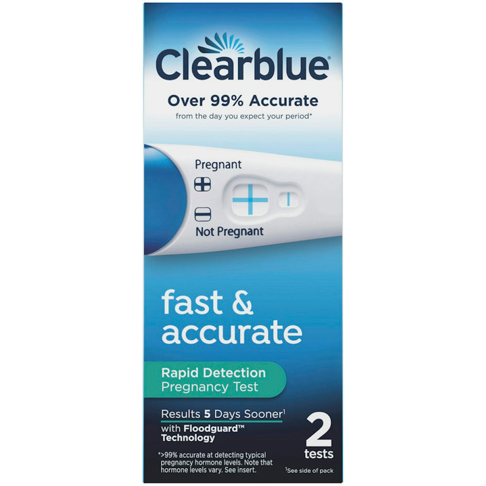 Clearblue Easy, Test de grossesse détection rapide