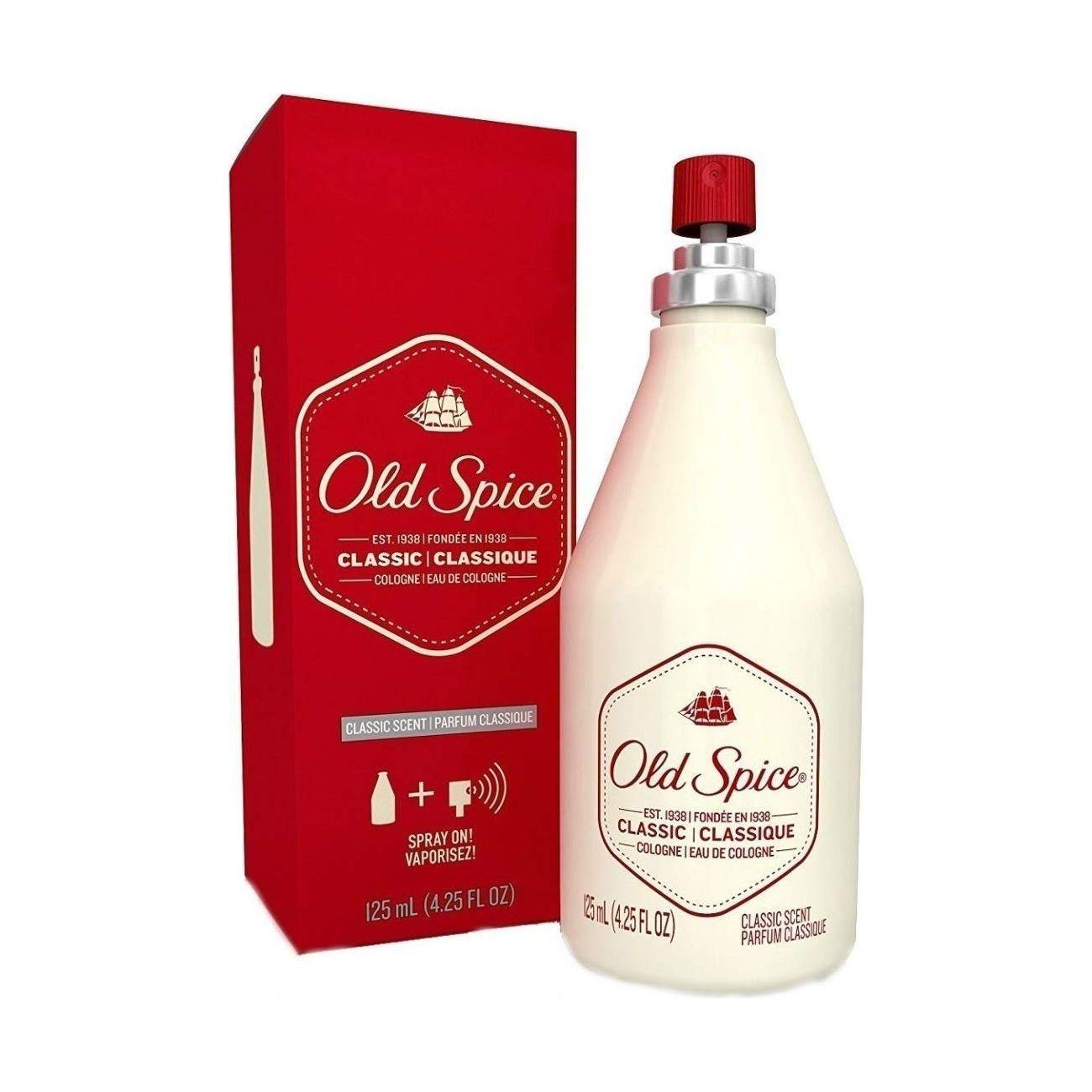 Old Spice Classic Scent Cologne 4.25 Oz Cologne Pasteur Pharmacy