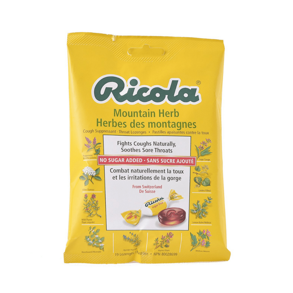 Ricola Cough Suppressant Throat Drops, Original Swiss Herb, Sugar Free Health & Beauty Pasteur Pharmacy