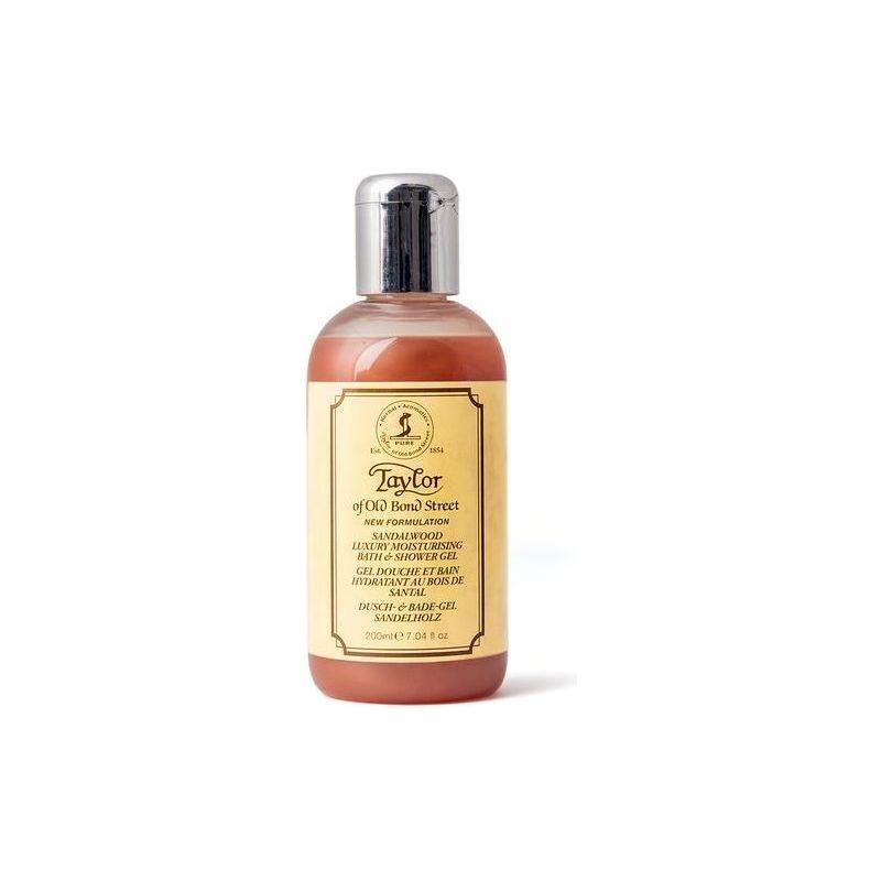 Taylor Of Old Bond Street Luxury Sandalwood Moisturizing Bath & Shower Gel 6.8 Oz Bath & Shower Gel Pasteur Pharmacy