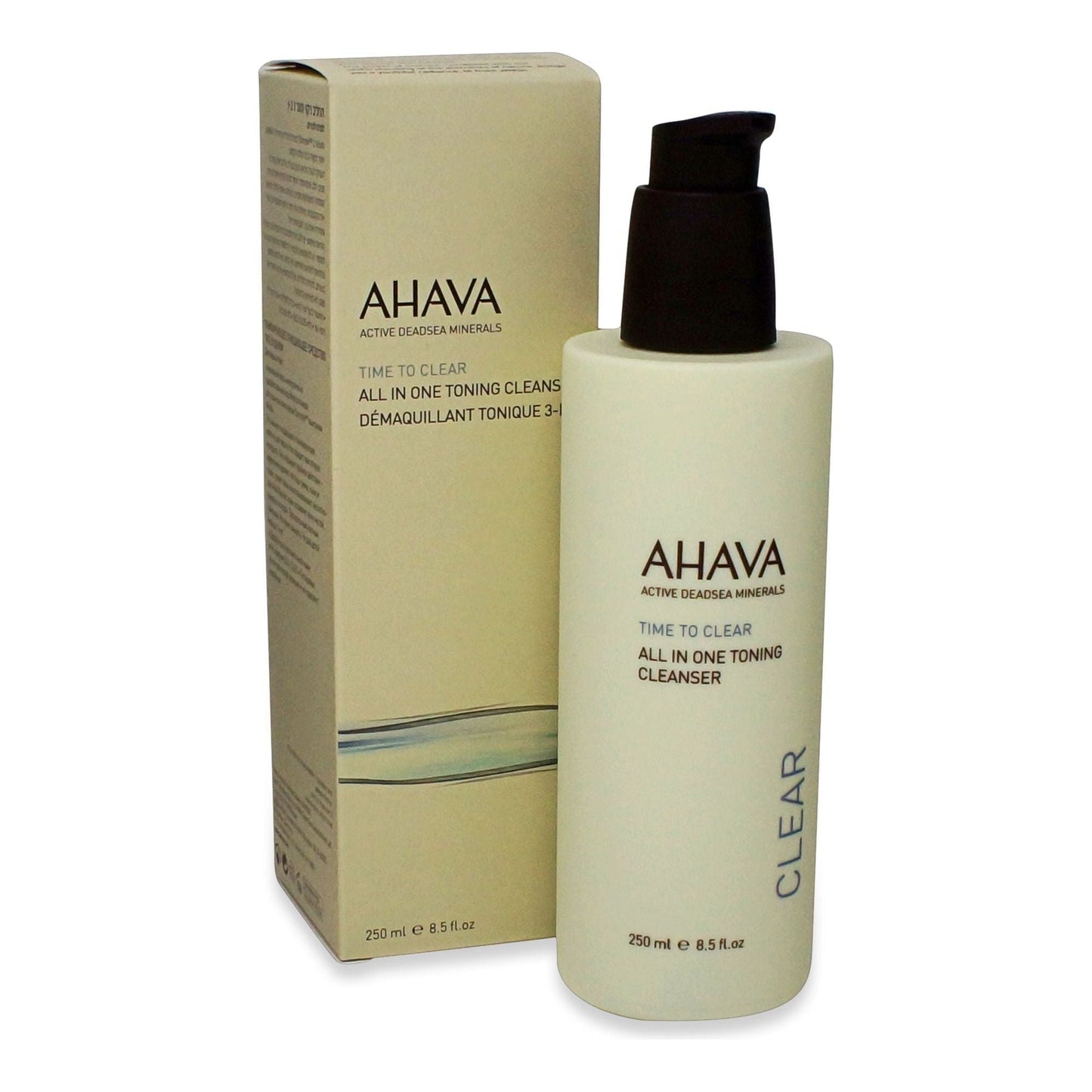 Ahava Time To Clear Toning Cleanser All In One 8.5 Oz Facial Cleanser Pasteur Pharmacy