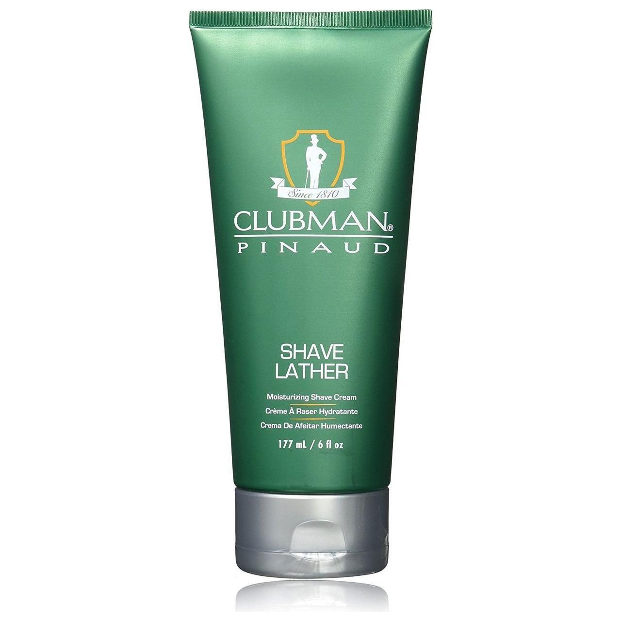 Clubman Pinaud Shave Lather Moisurizing Shave Cream 6 Oz Shave Cream Pasteur Pharmacy