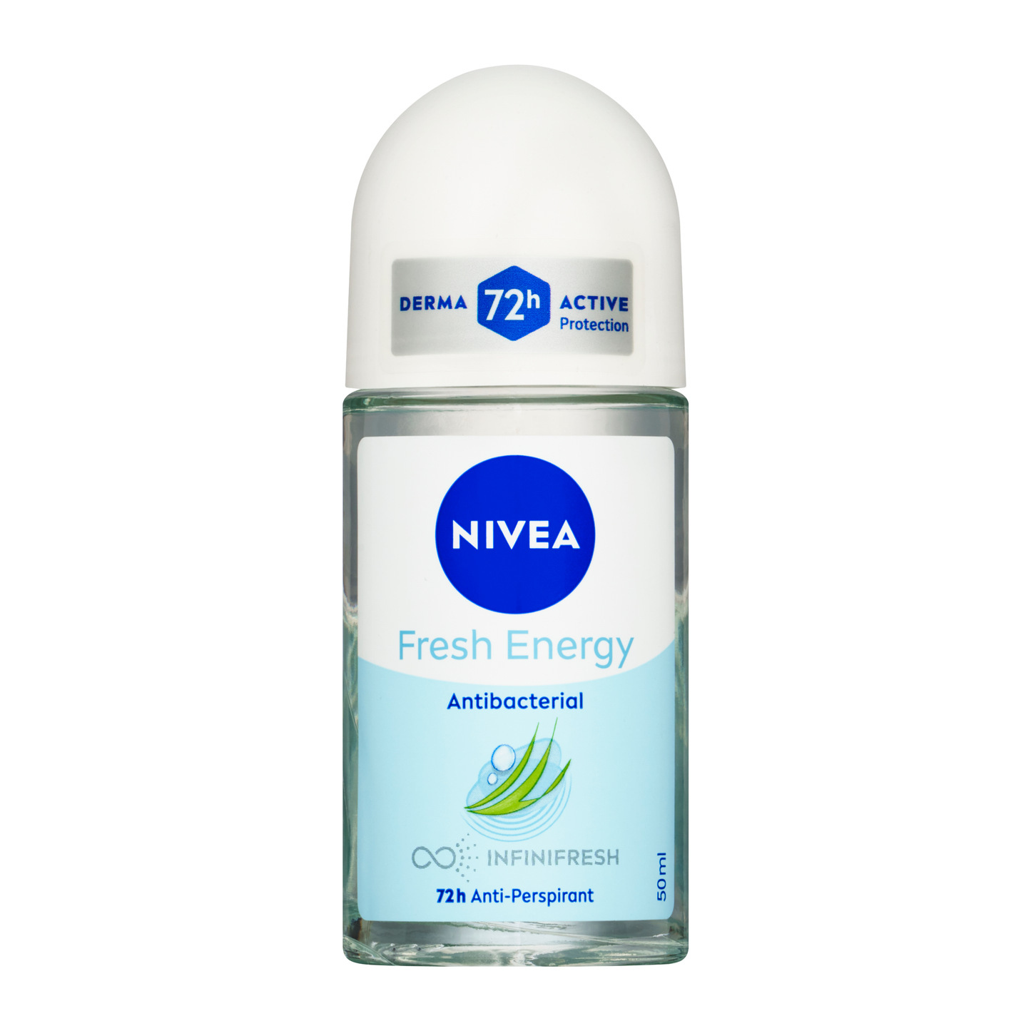 NIVEA Fresh Energy 72h Anti-Perspirant Roll-On 50ml – Antibacterial & Lemongrass Extract Deodorant & Anti-Perspirant Pasteur Pharmacy