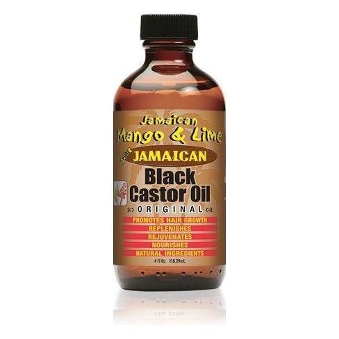 Jamaican Mango And Lime Black Castor Oil Original 4 oz Hair Oil Pasteur Pharmacy