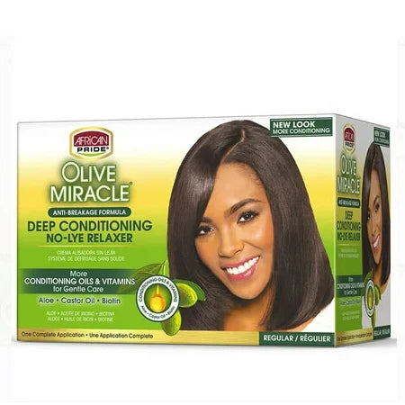 African Pride Hair Conditioner and Relaxer Kit, Regular, 1 Ounce Hair Care Pasteur Pharmacy