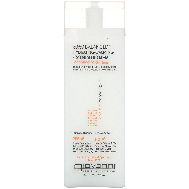 Giovanni 50:50 Balanced Hair Remoisturizer Conditioner 8.5 Fl. Oz Hair Conditioner Pasteur Pharmacy