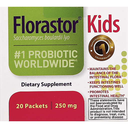 Florastor Kids Probiotic, 250 Mg, Packets