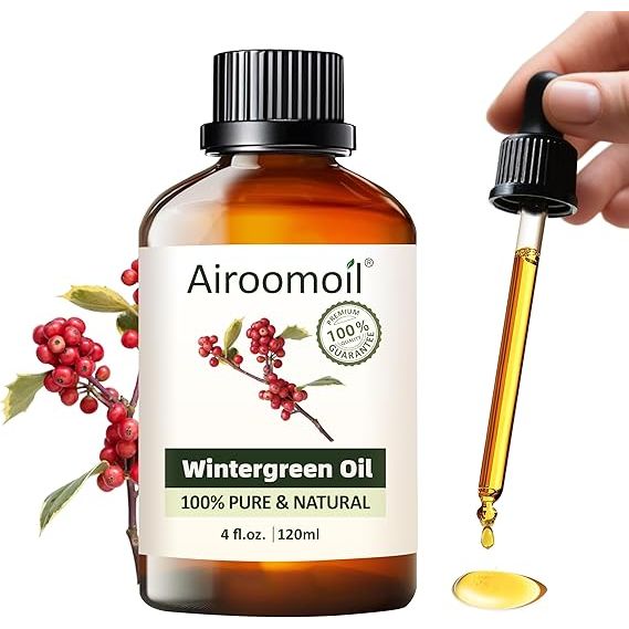 Wintergreen Oil, 120ml Liquid Massage Oil Pasteur Pharmacy