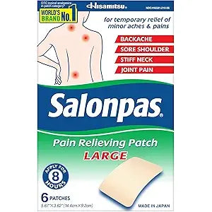 Salonpas Pain Relief Patch Lrg Medicine & Drugs Pasteur Pharmacy
