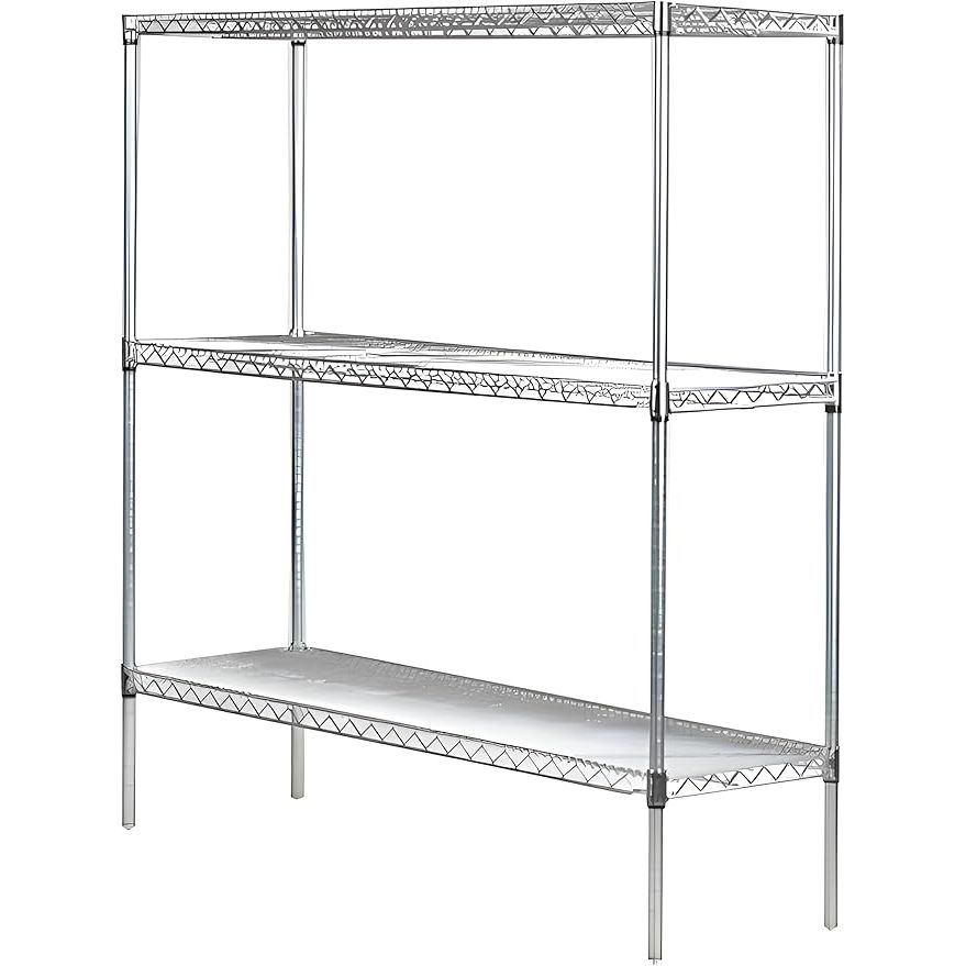 WIRE SHELF 30"x36" STAINLESS 2 CT DS Shelving Pasteur Pharmacy