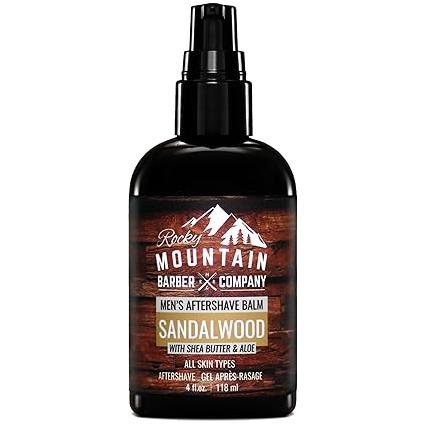 345 Soap Co. Rocky Mountain Tree Line Aftershaving Collection Shaving Set Pasteur Pharmacy Post Shave Balm 2 oz