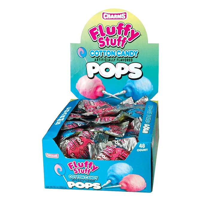 Charms Fluffy Stuff Cc Pops 48 Ct Candy Pasteur Pharmacy