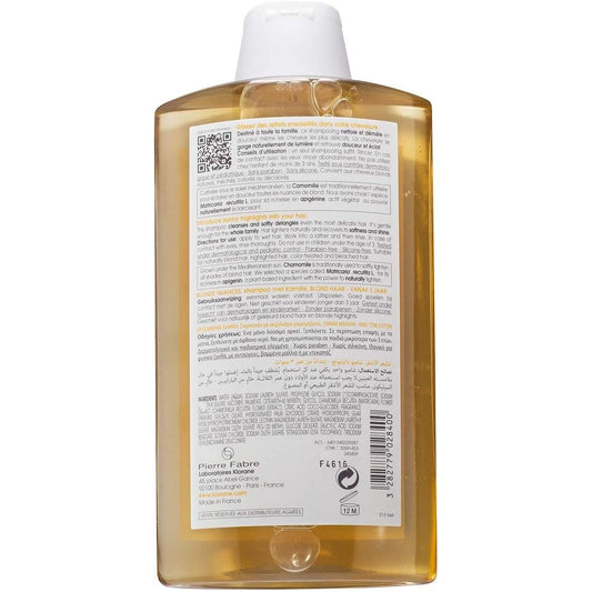 Klorane Blonde Highlights Brightening Shampoo with Chamomile 13.5oz Shampoo Pasteur Pharmacy
