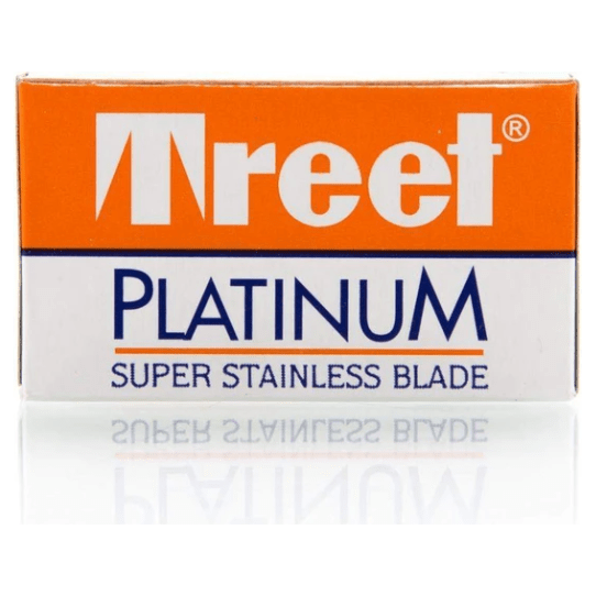 Cuchillas de doble filo Treet Platinum Super Stainless, 10 unidades