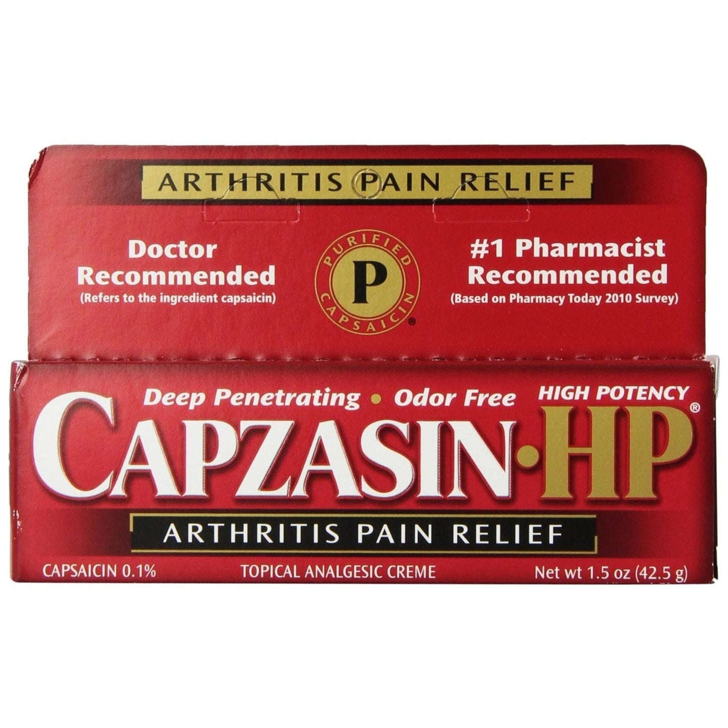 Capzasin-HP Arthritis Pain Relief Creme - 1.5oz Health & Beauty Pasteur Pharmacy