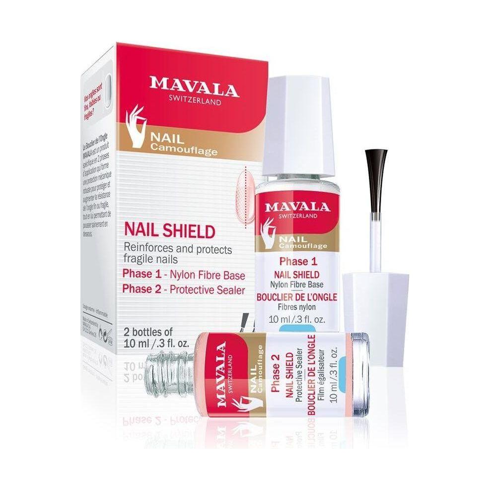 Mavala Nail Shield 2 bottles at 0.3 fl Oz each 0.6 Oz Nail Shield Pasteur Pharmacy