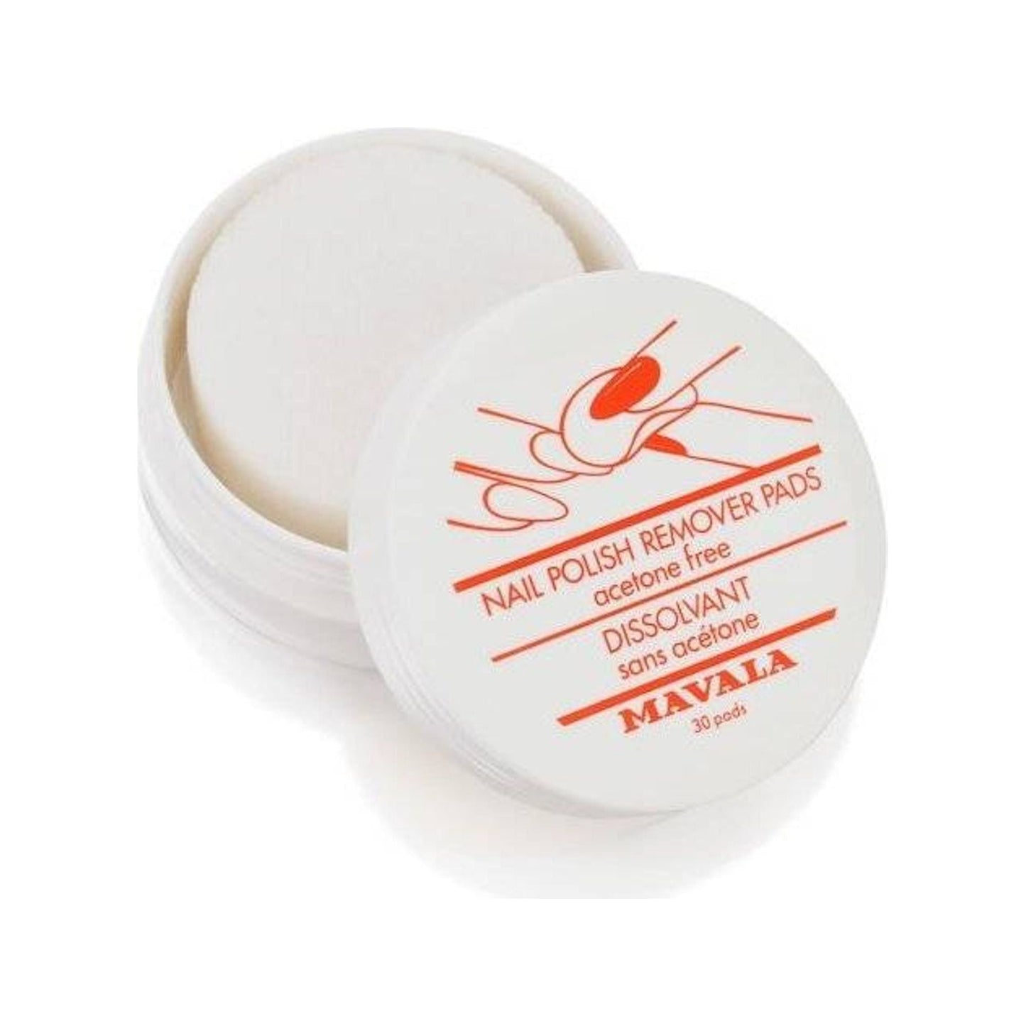 Mavala Nail Polish Remover 30 Pads Nail Polish Remover Pasteur Pharmacy