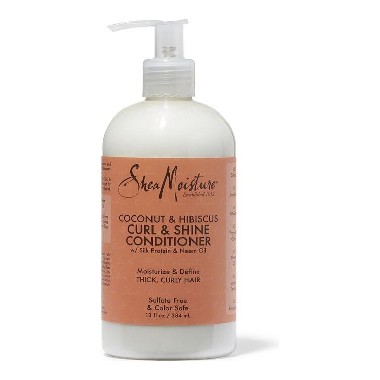 SheaMoisture Coconut & Hibiscus Conditioner, Curl & Shine 384ml Conditioner Pasteur Pharmacy