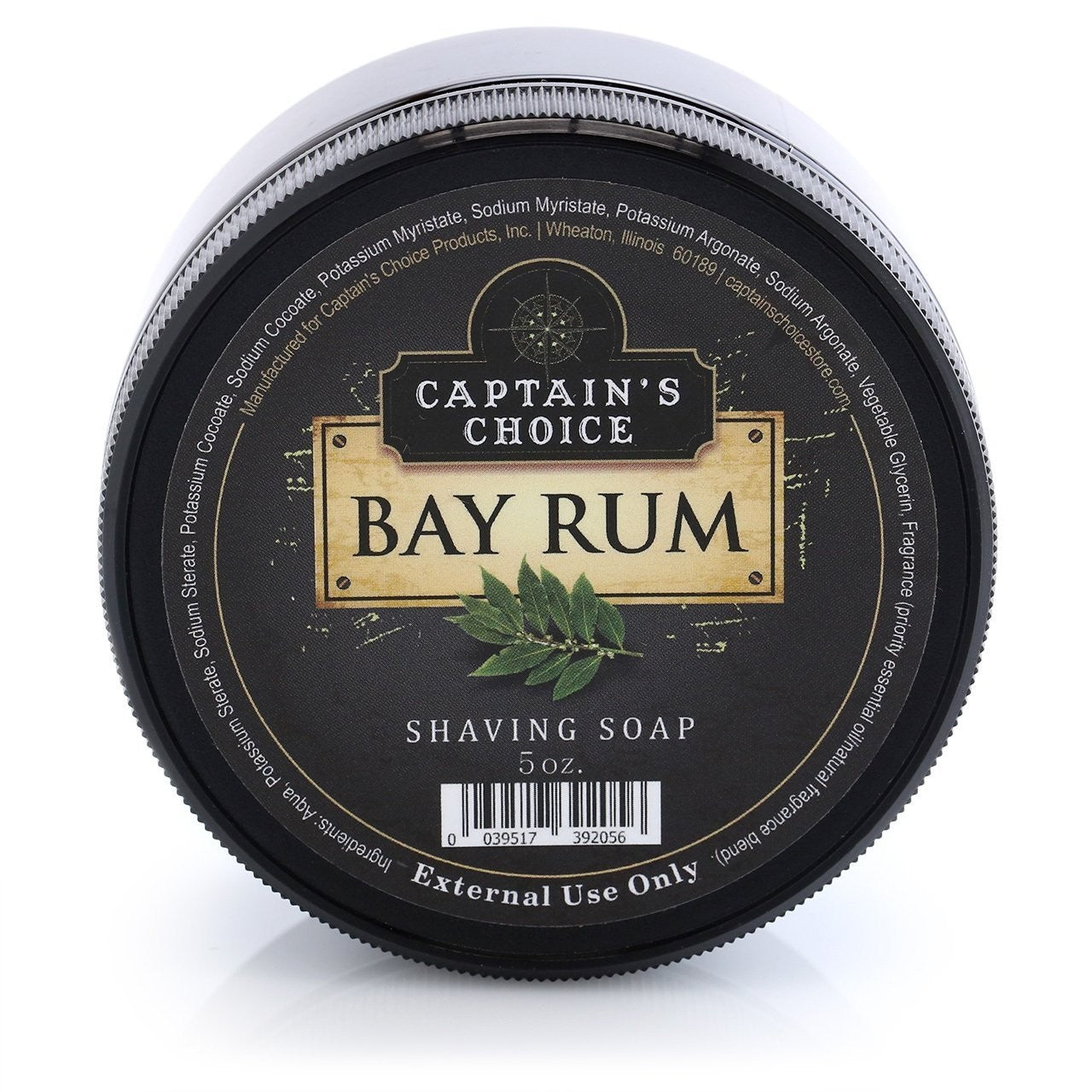 Captain's Choice S Shaving Soap Bay Rum Shaving & Grooming Pasteur Pharmacy