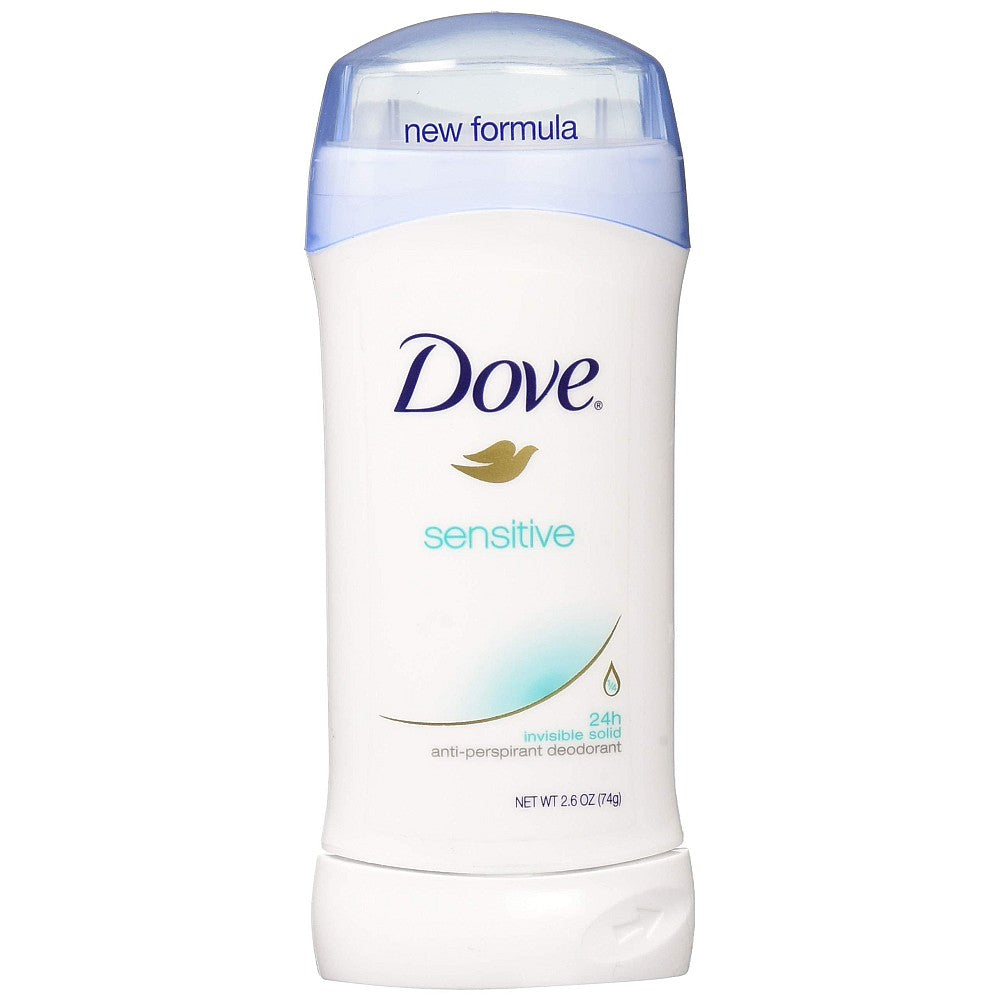 Dove Sensitive Skin Invisible Solid Antiperspirant And Deodorant Stick, 2.6 Ounce Deodorant & Anti-Perspirant Pasteur Pharmacy