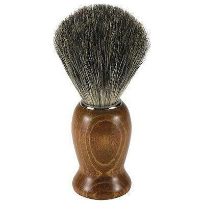 Il Ceppo Dark Wood Handle Pure Badger Bristle Shave Brush Shave Brush Pasteur Pharmacy
