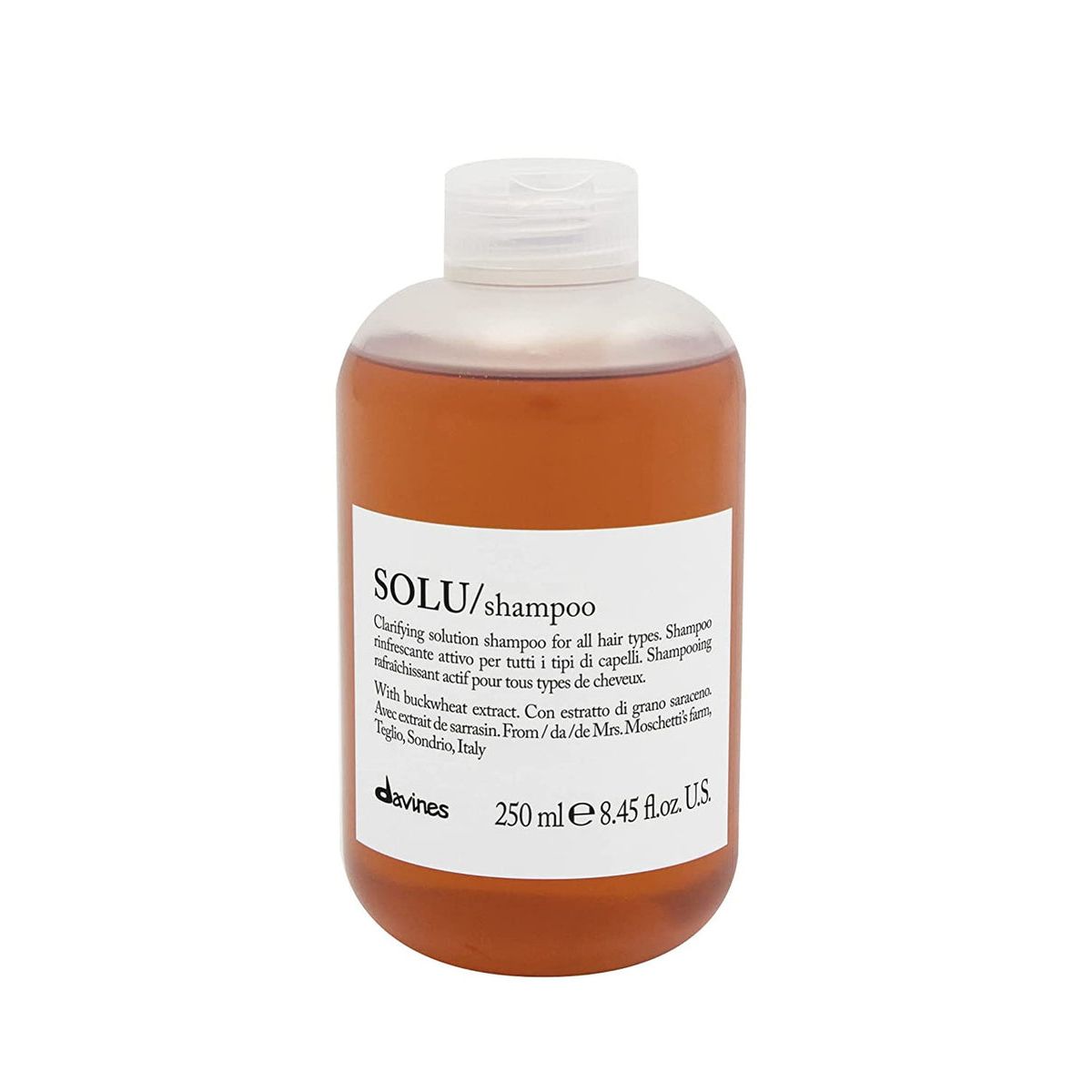 Davines Solu Clarifying Solution Shampoo 250ml Shampoo Pasteur Pharmacy