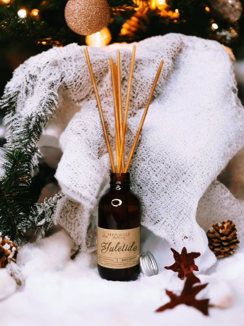 *YULETIDE* - REED DIFFUSER & ROOM SPRAY -- by Moon Water Apothecary