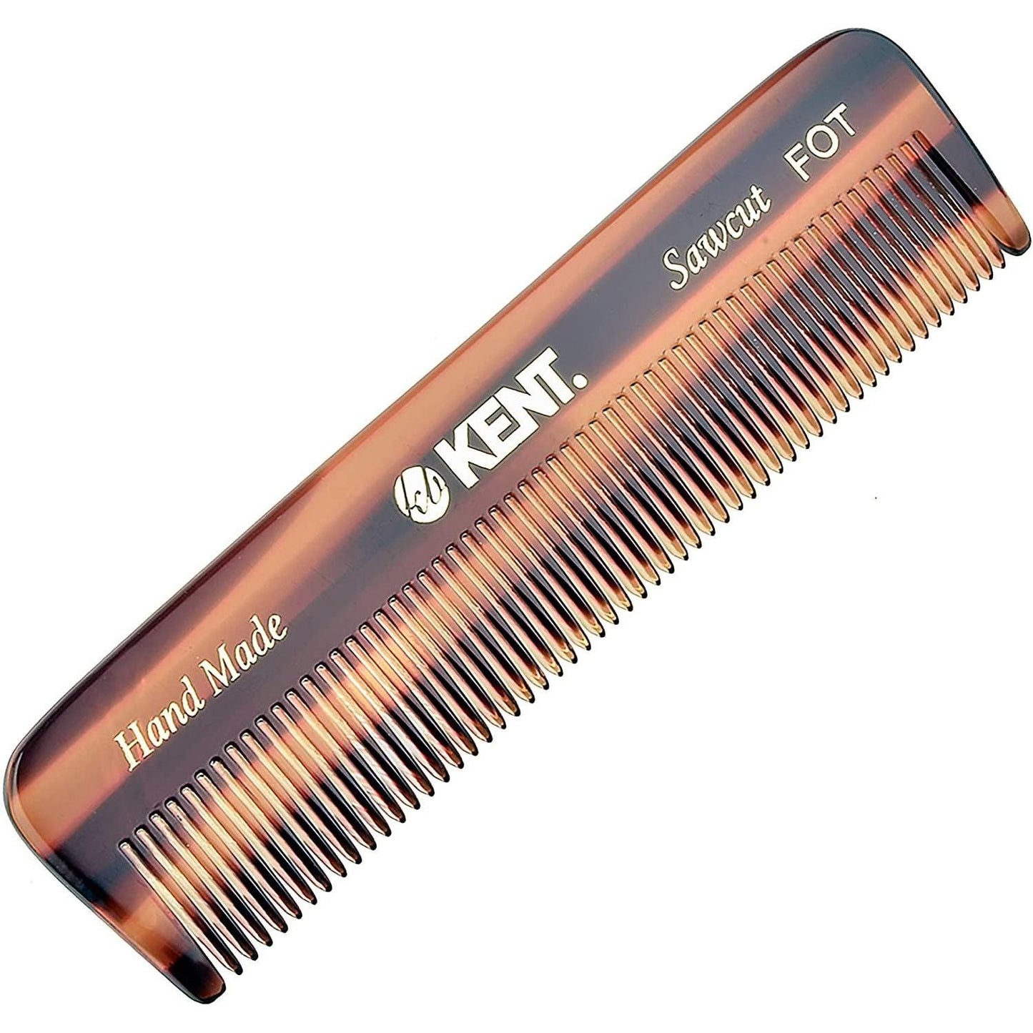 Kent Handmade Comb FOT 113 mm Fine Toothed Pocket Comb Hair Comb Pasteur Pharmacy